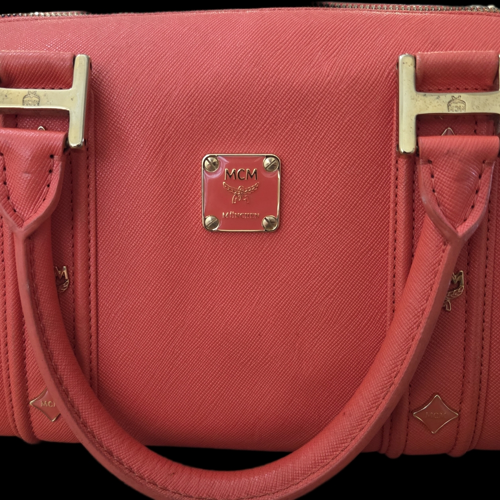 MCM Orange Women's Handbag - Picture 2 of 10